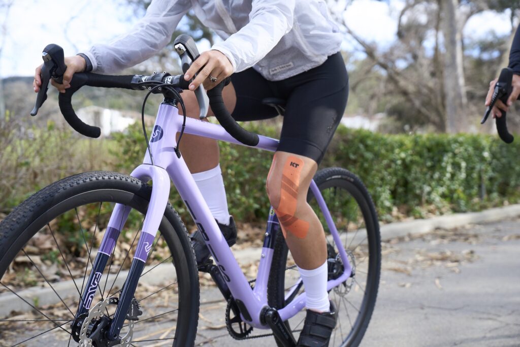 cyclist KT Tape
