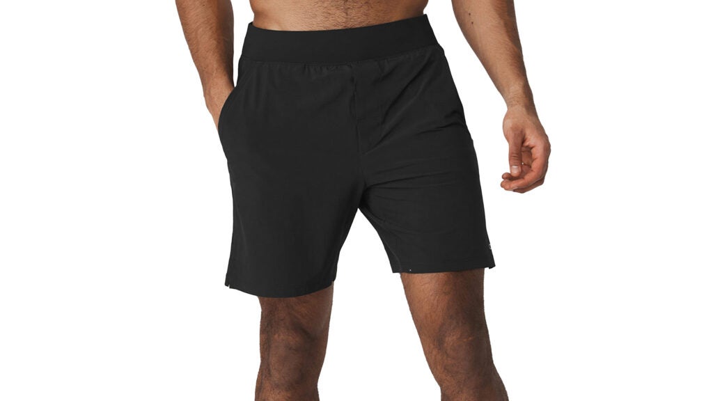 Alo Yoga best yoga short for men in black
