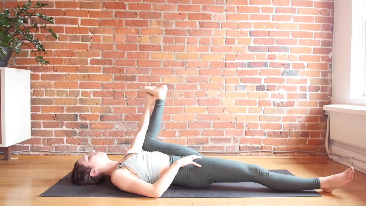 A 10-Minute Evening Yoga Practice (That You Can Do In Bed)